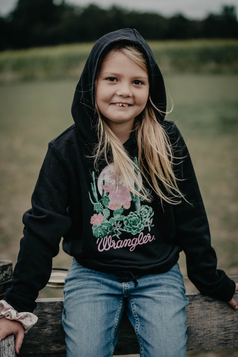 Wrangler Girls Black Desert Hoodie (XS-XL)