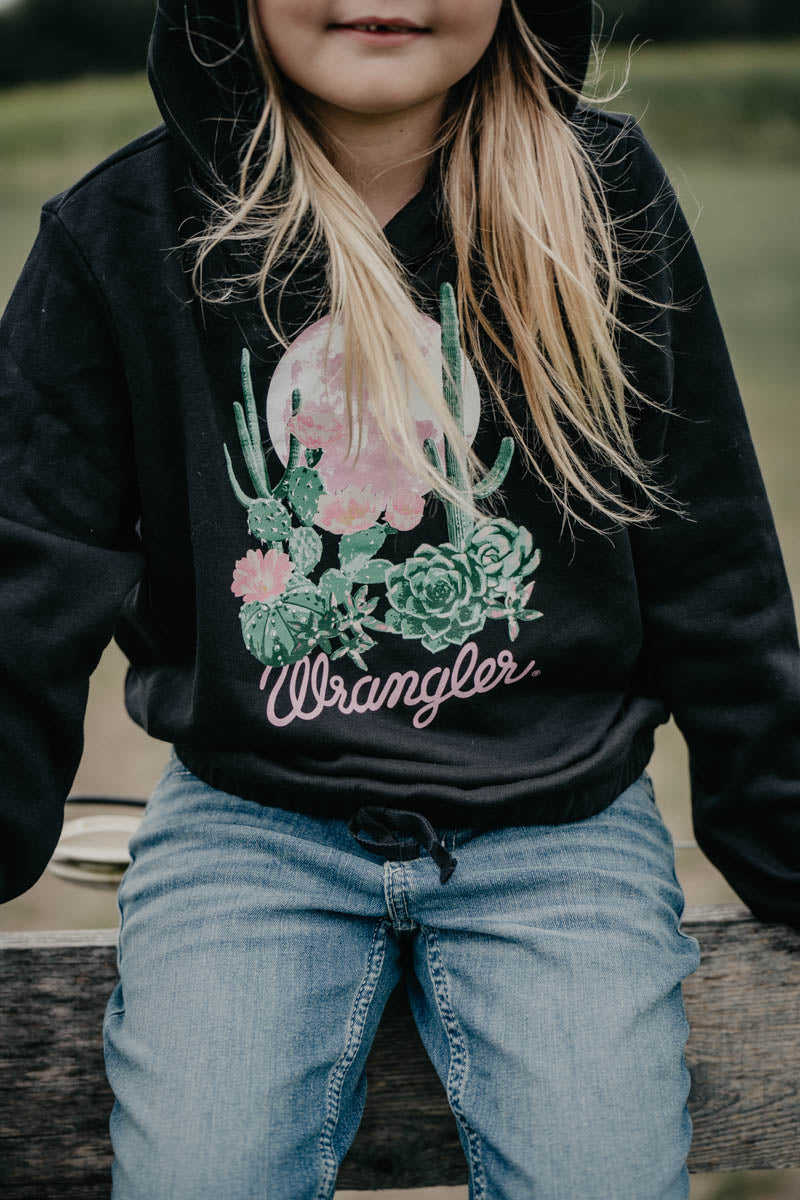 Wrangler Girls Black Desert Hoodie (XS-XL)