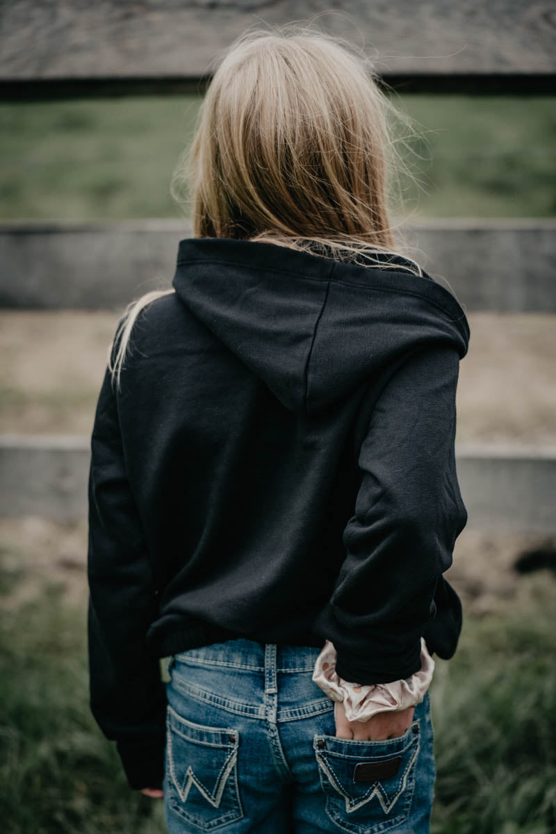 Wrangler Girls Black Desert Hoodie (XS-XL)