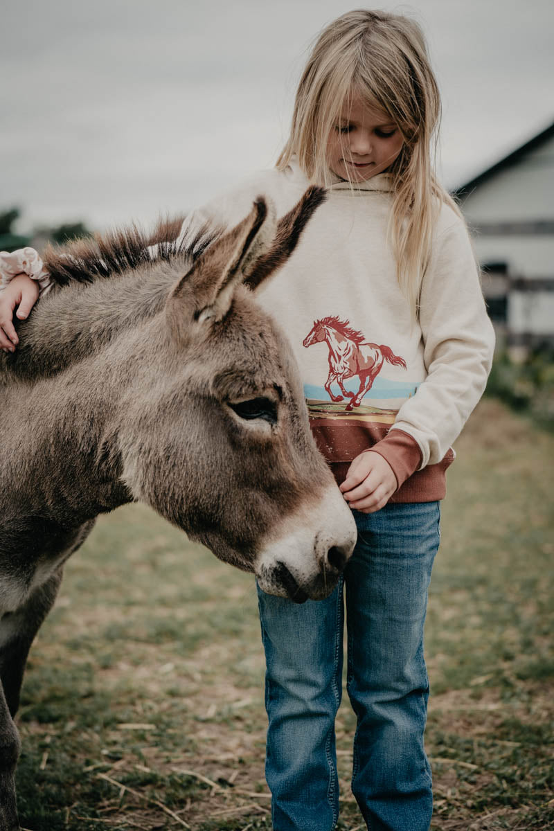 'Wild Horse' Ariat Girls Sweatshirt