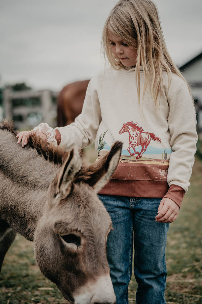 'Wild Horse' Ariat Girls Sweatshirt