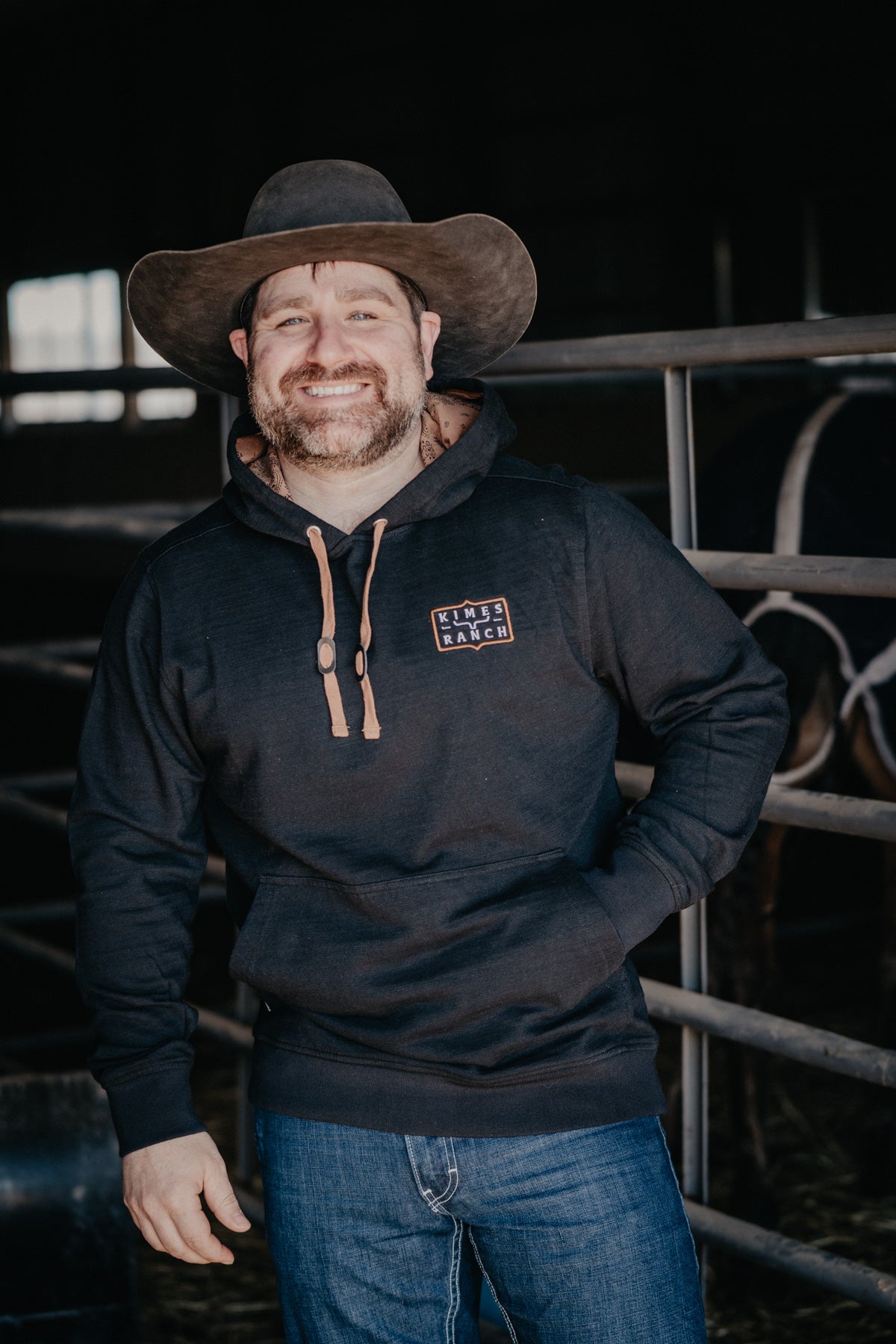 Men's 'Bowen' Kimes Logo Hoodie (L-XL ; 2 Colours)