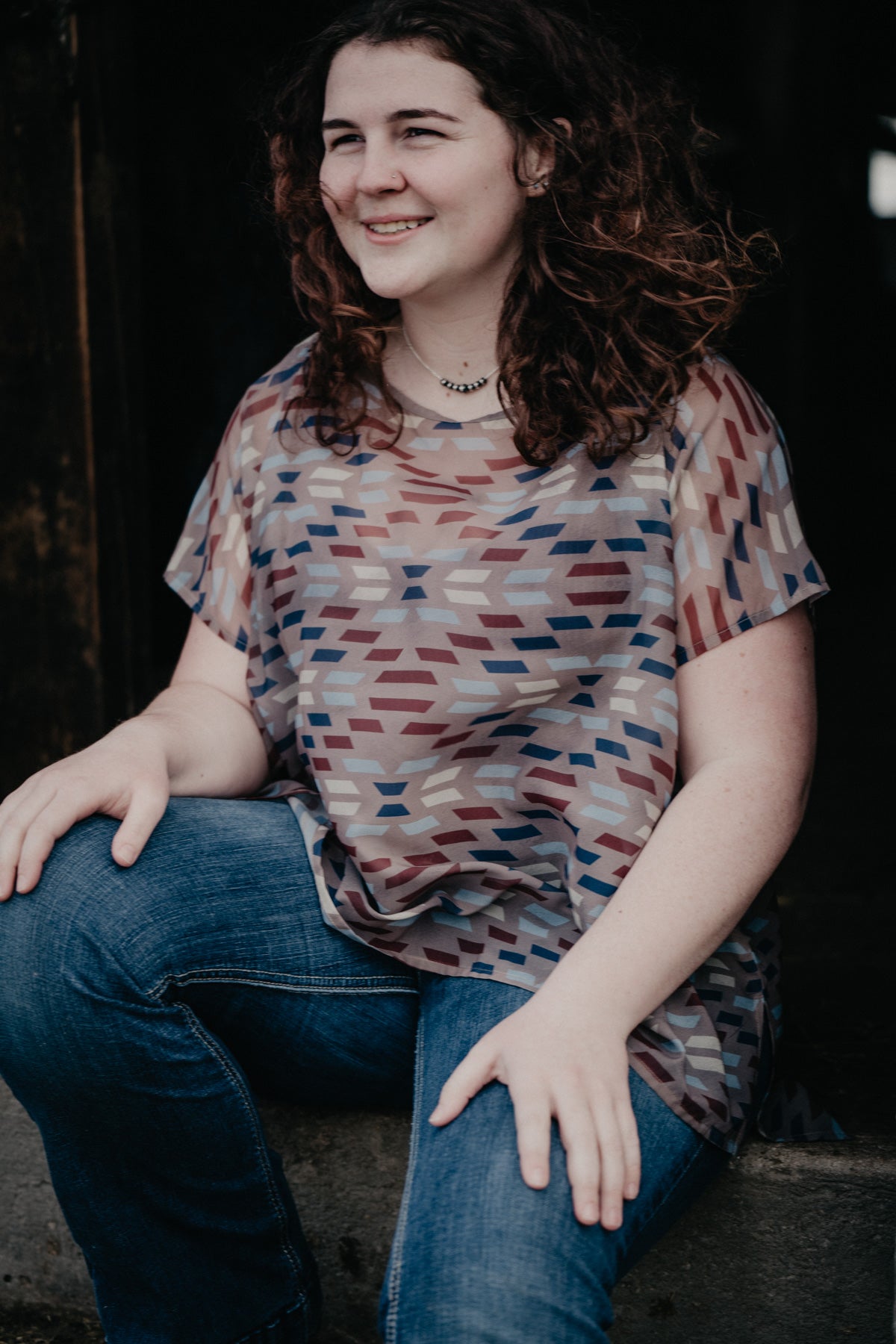 'Judith' Poncho Style Top by Tasha Polizzi (O/S)
