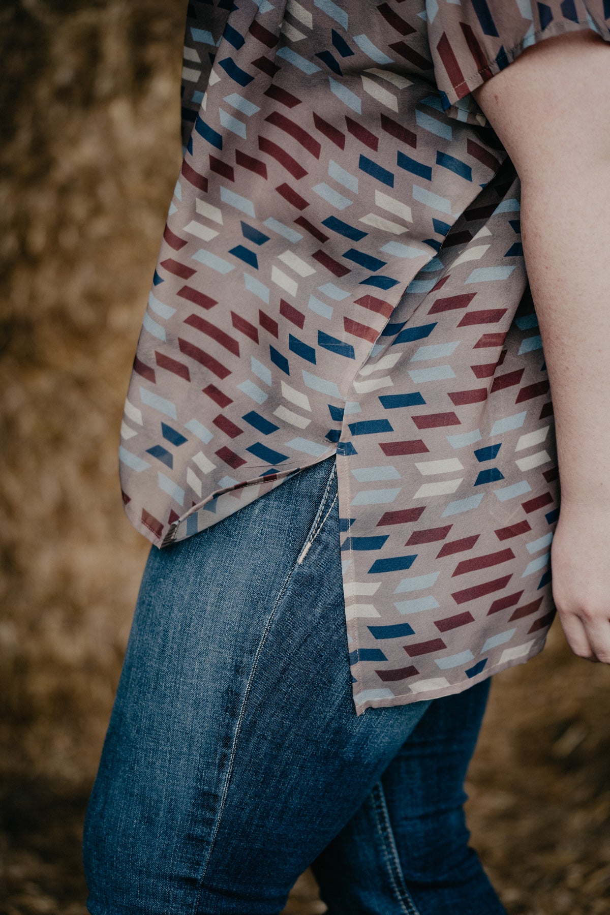 'Judith' Poncho Style Top by Tasha Polizzi (O/S)
