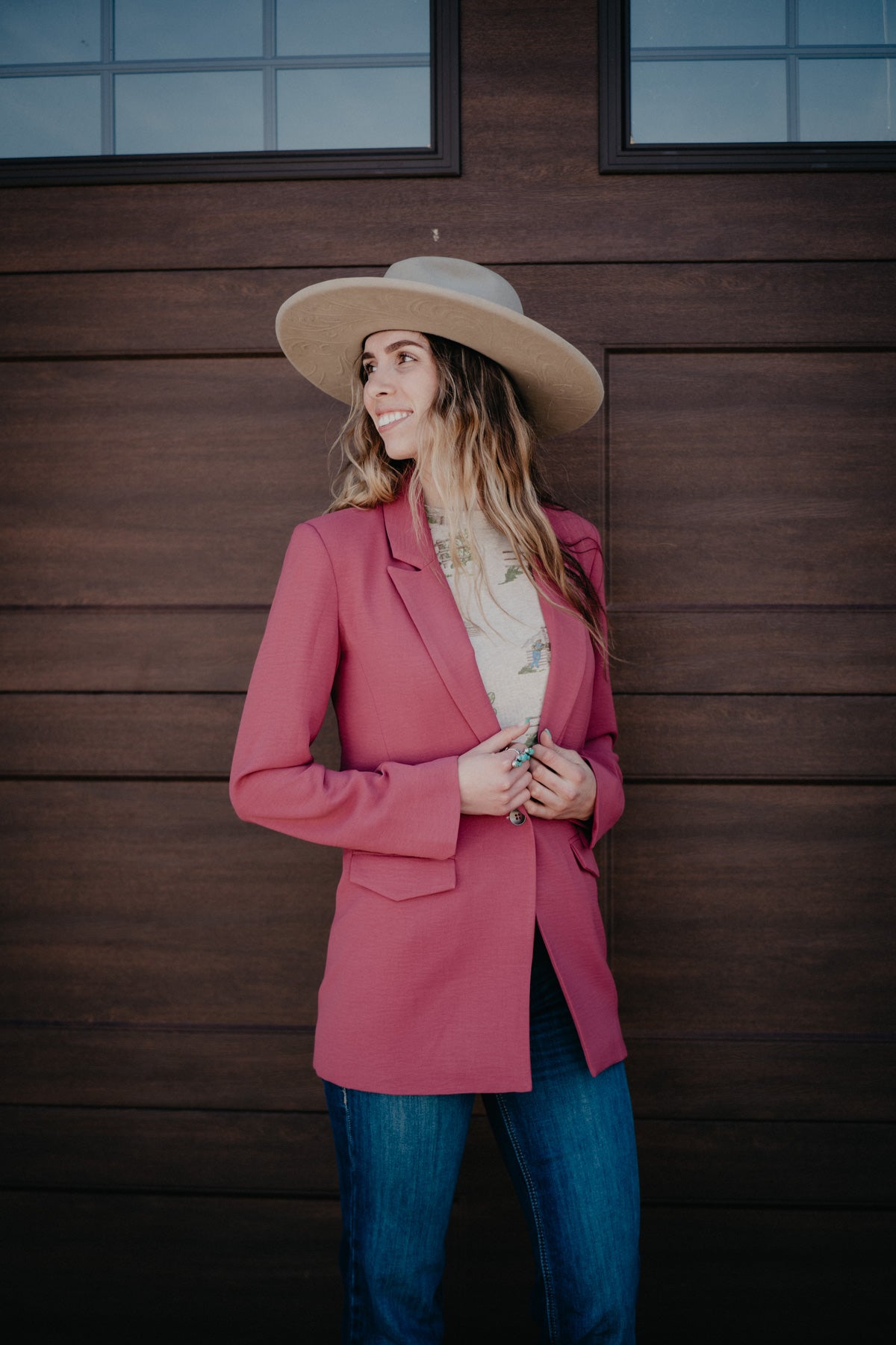 'Ella' Women's Ariat Dry Rose Blazer (XS-XXL)