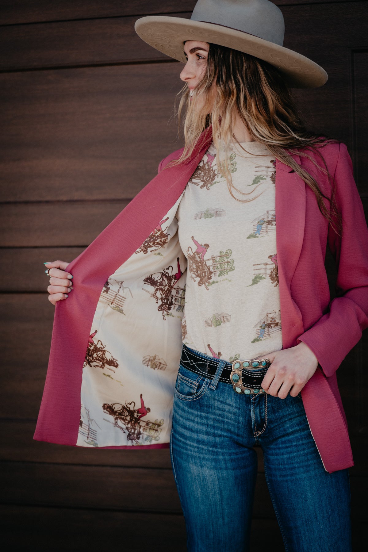 'Ella' Women's Ariat Dry Rose Blazer (XS-XXL)
