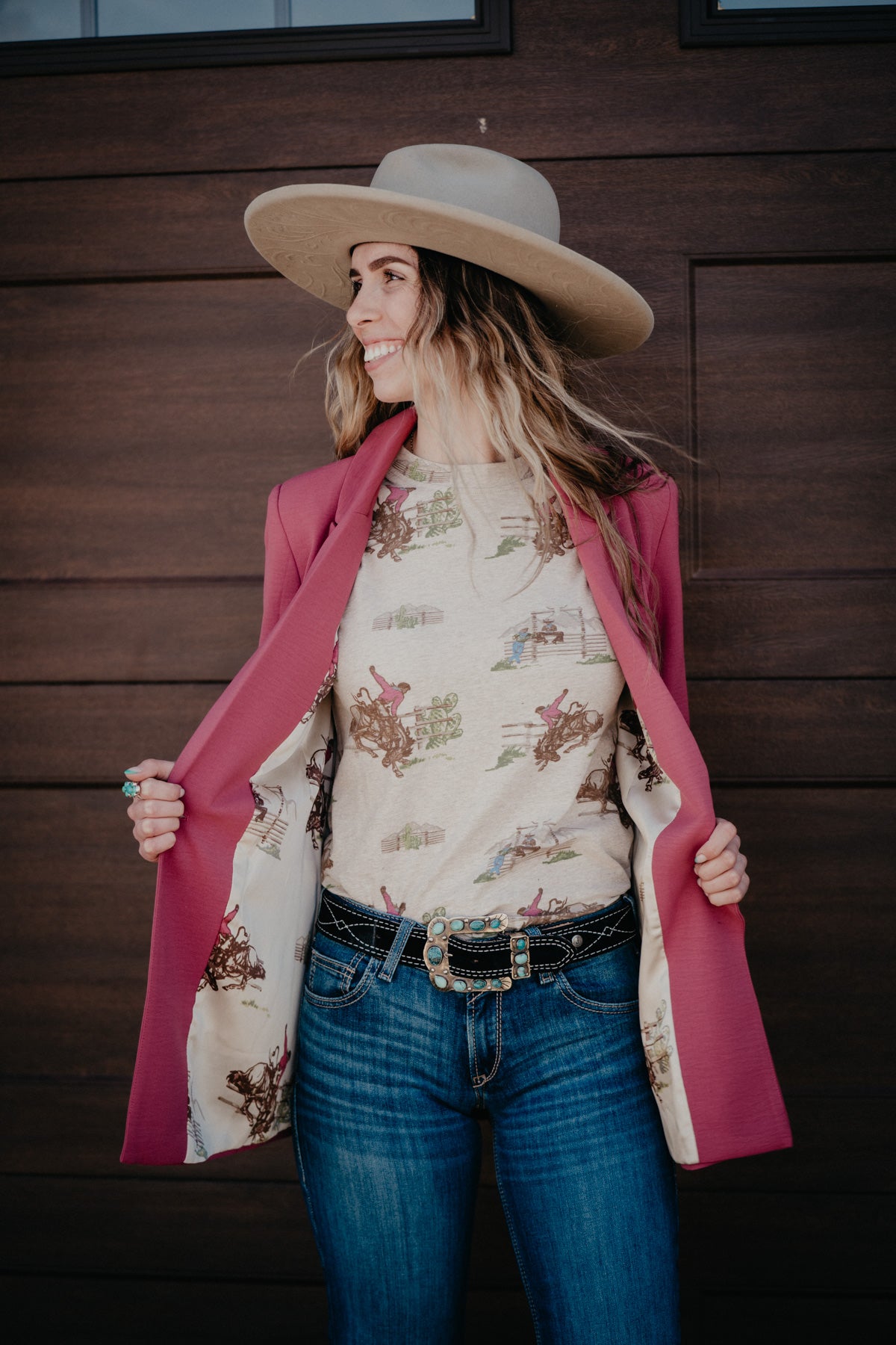 'Ella' Women's Ariat Dry Rose Blazer (XS-XXL)