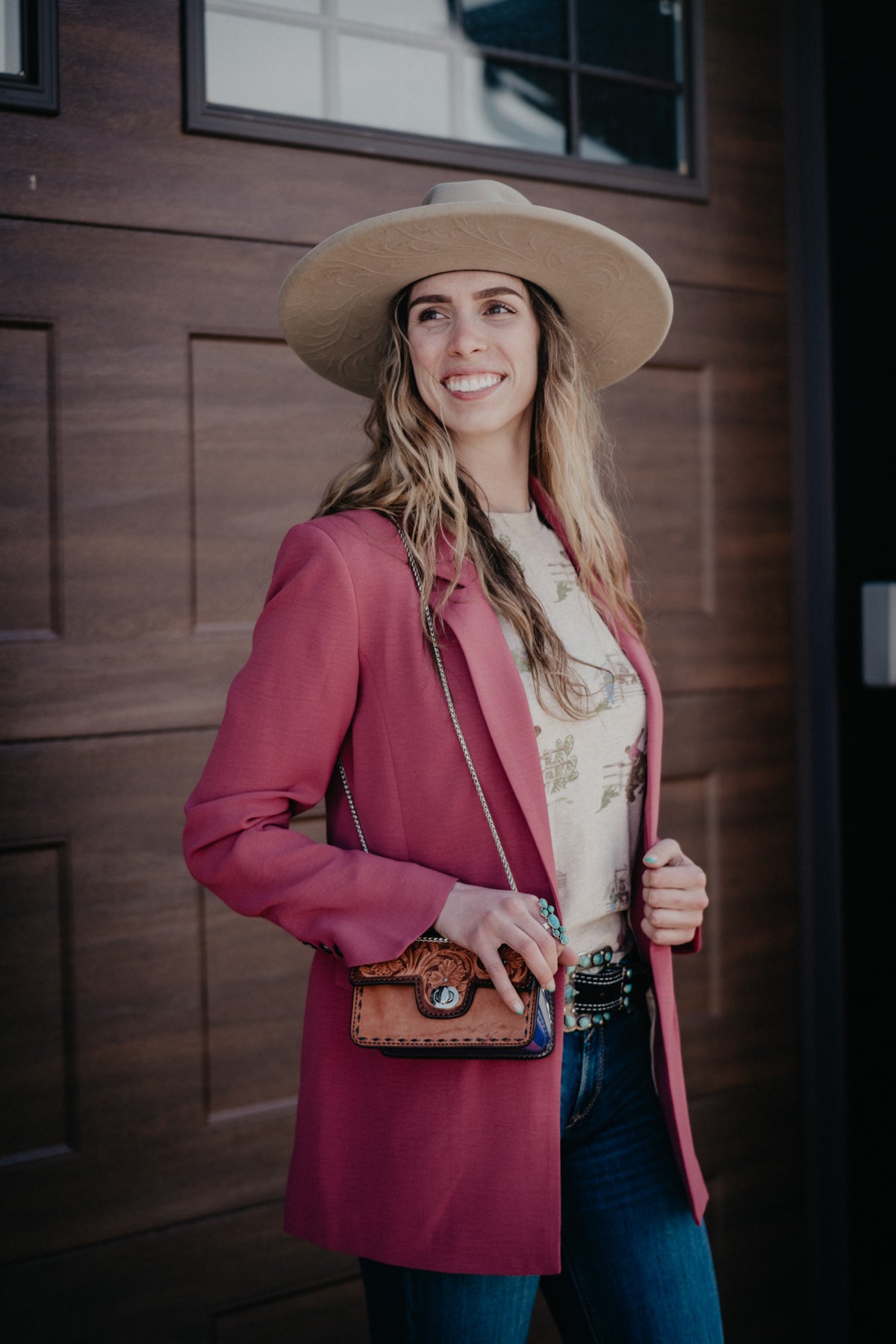 'Ella' Women's Ariat Dry Rose Blazer (XS-XXL)