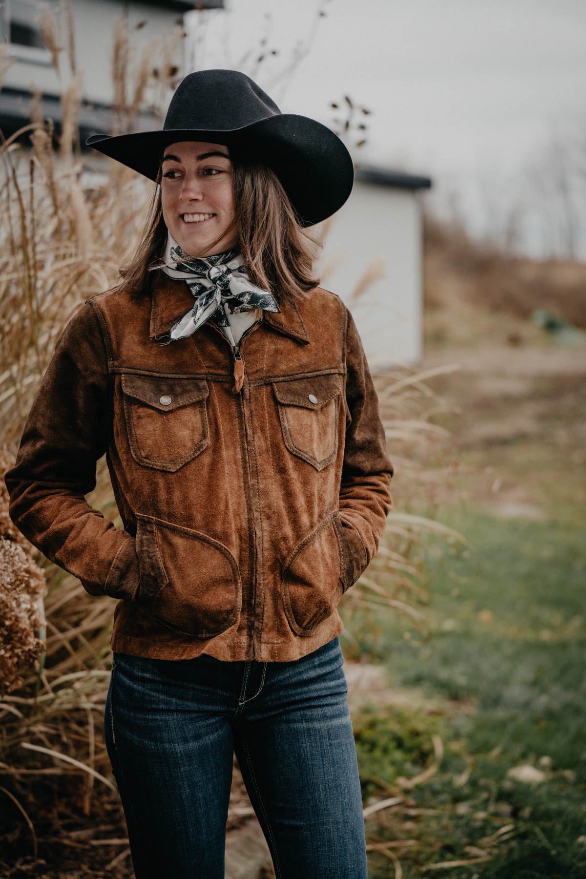 'Avery Nail' Women's Leather Jacket by STS Ranchwear (XXL  Only)