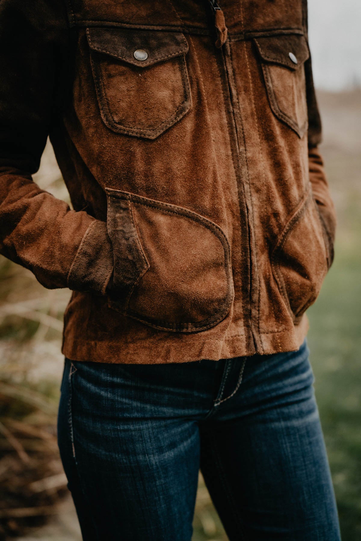 Women's 'Avery Nail' Leather Jacket by STS Ranchwear (S - XL)