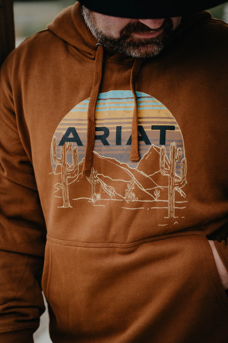 'Desert Sunrise' Men's Ariat Hoodie (S-XXL)