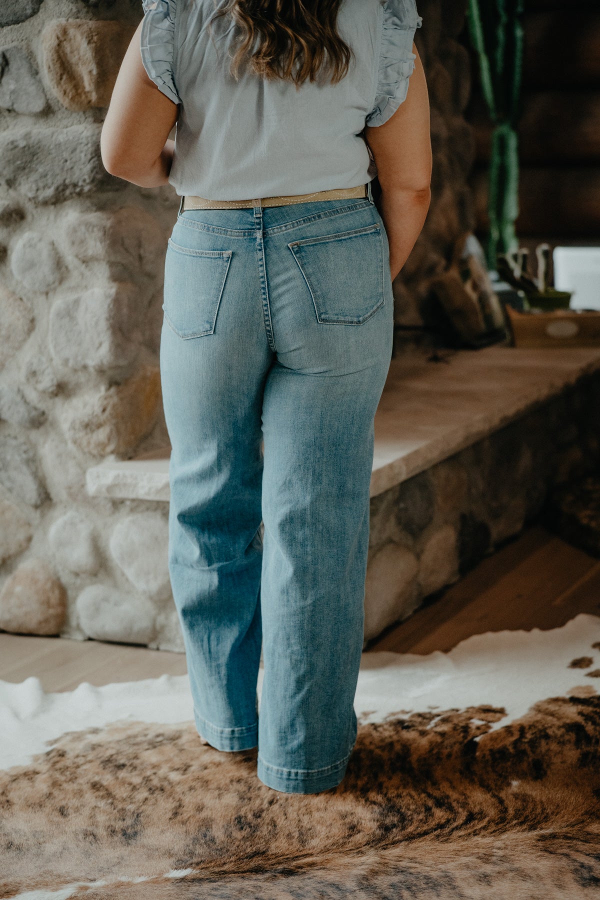 'Delaware' Ultra High Rise Wide Leg Jean by Ariat (24-34)