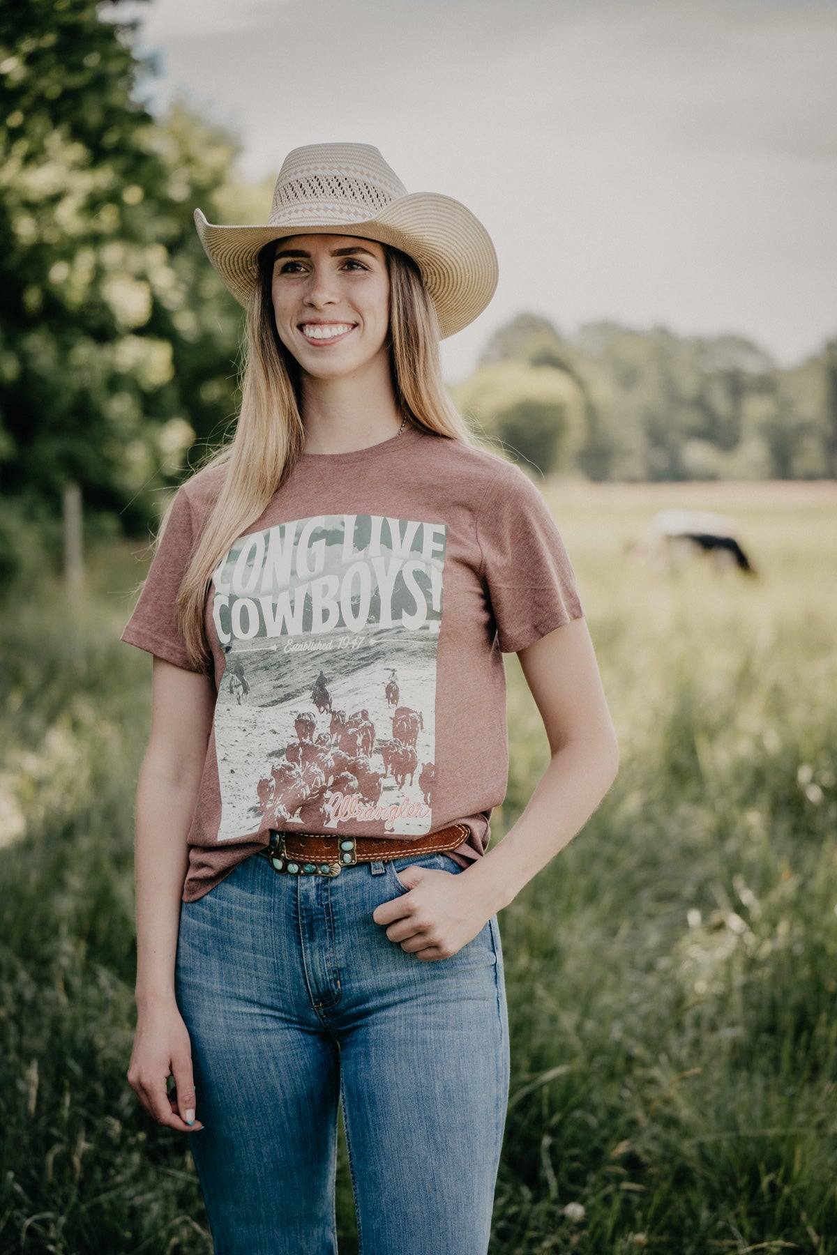 'Long Live Herd' Wrangler Women's Tee (S-XXL)