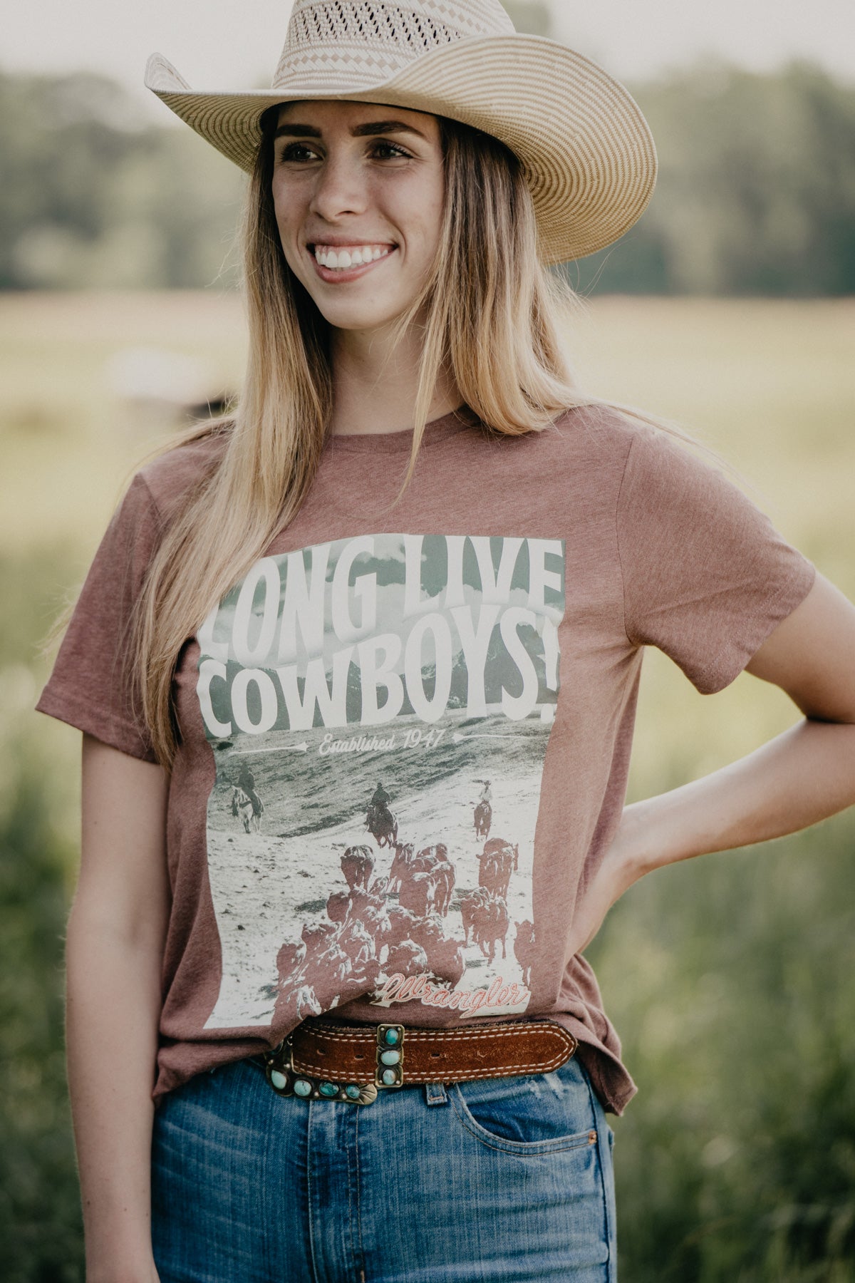 'Long Live Herd' Wrangler Women's Tee (S-XXL)