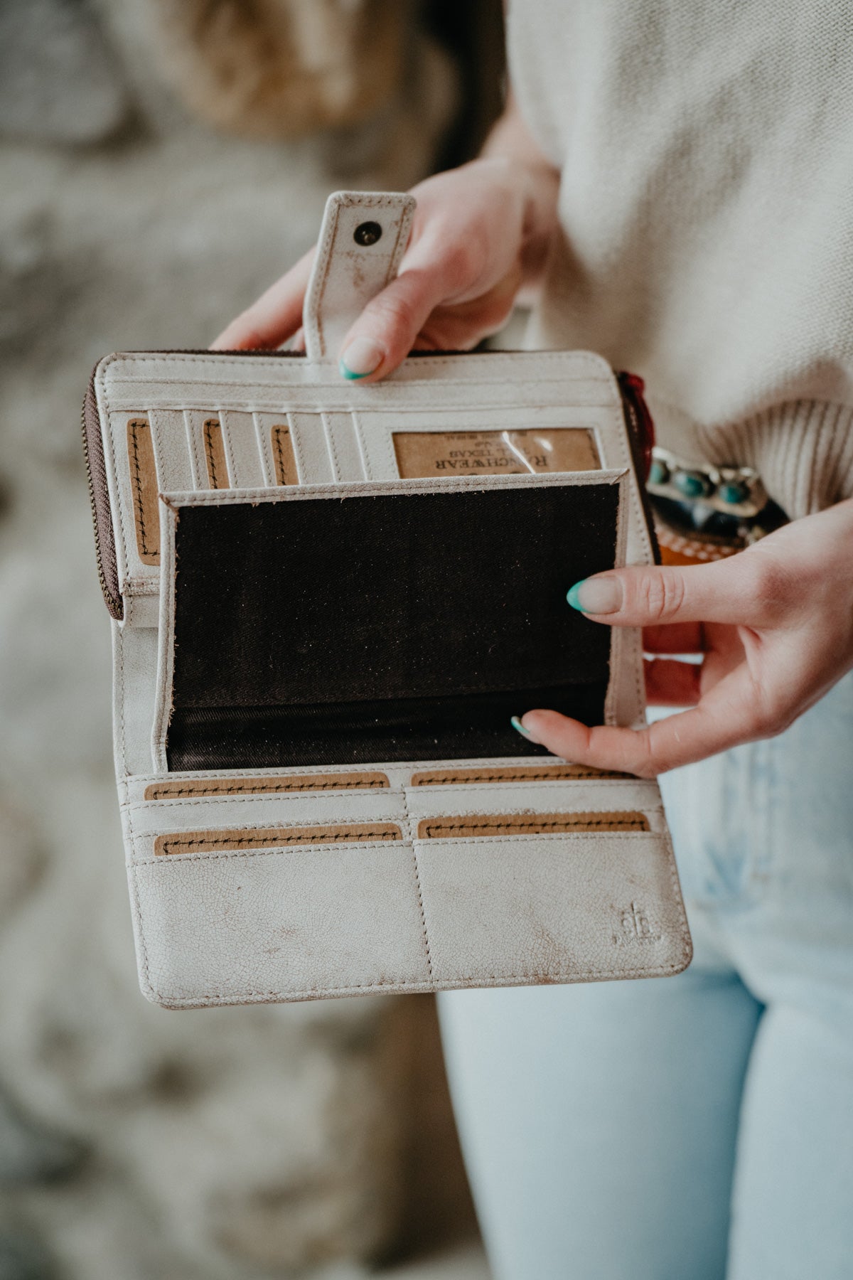 'Cremello' Chelsea Wallet by STS Ranchwear