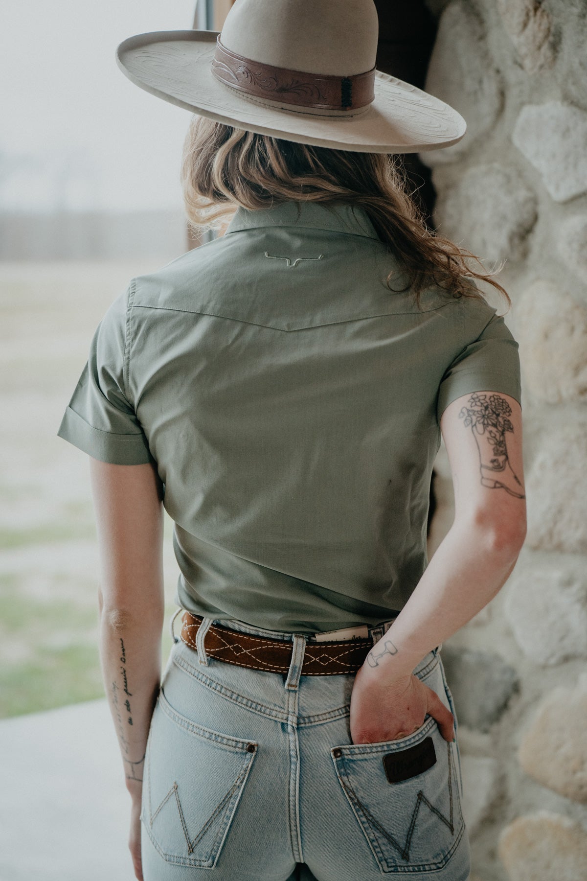 ‘Linville Short Sleeve’ Women’s Button-Up by Kimes (S-XL)