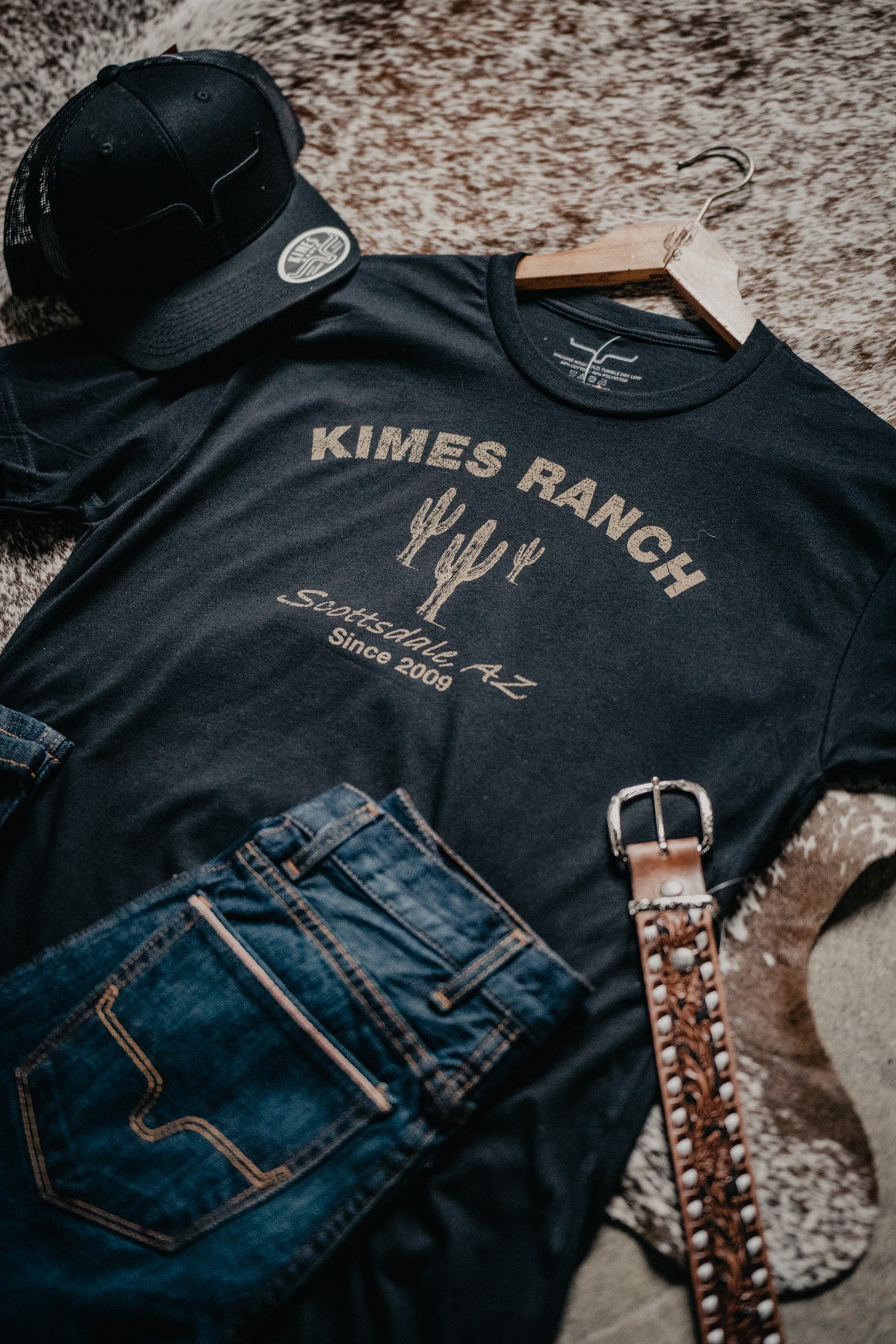 'Welcome' Cactus Unisex Graphic T shirt by Kimes Ranch (2 Colours)