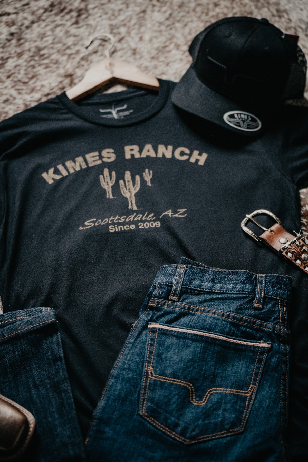 'Welcome' Cactus Unisex Graphic T shirt by Kimes Ranch (2 Colours)