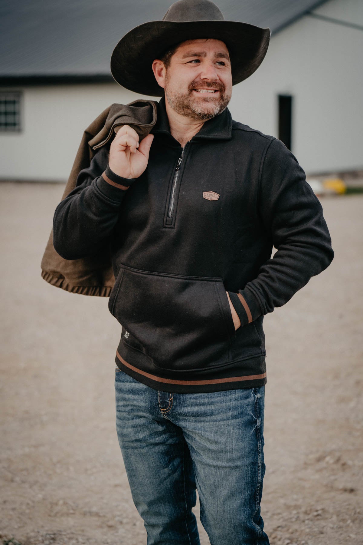 'Boxer QZ' Men's Quarter Zip by Kimes Ranch (2 Colours)