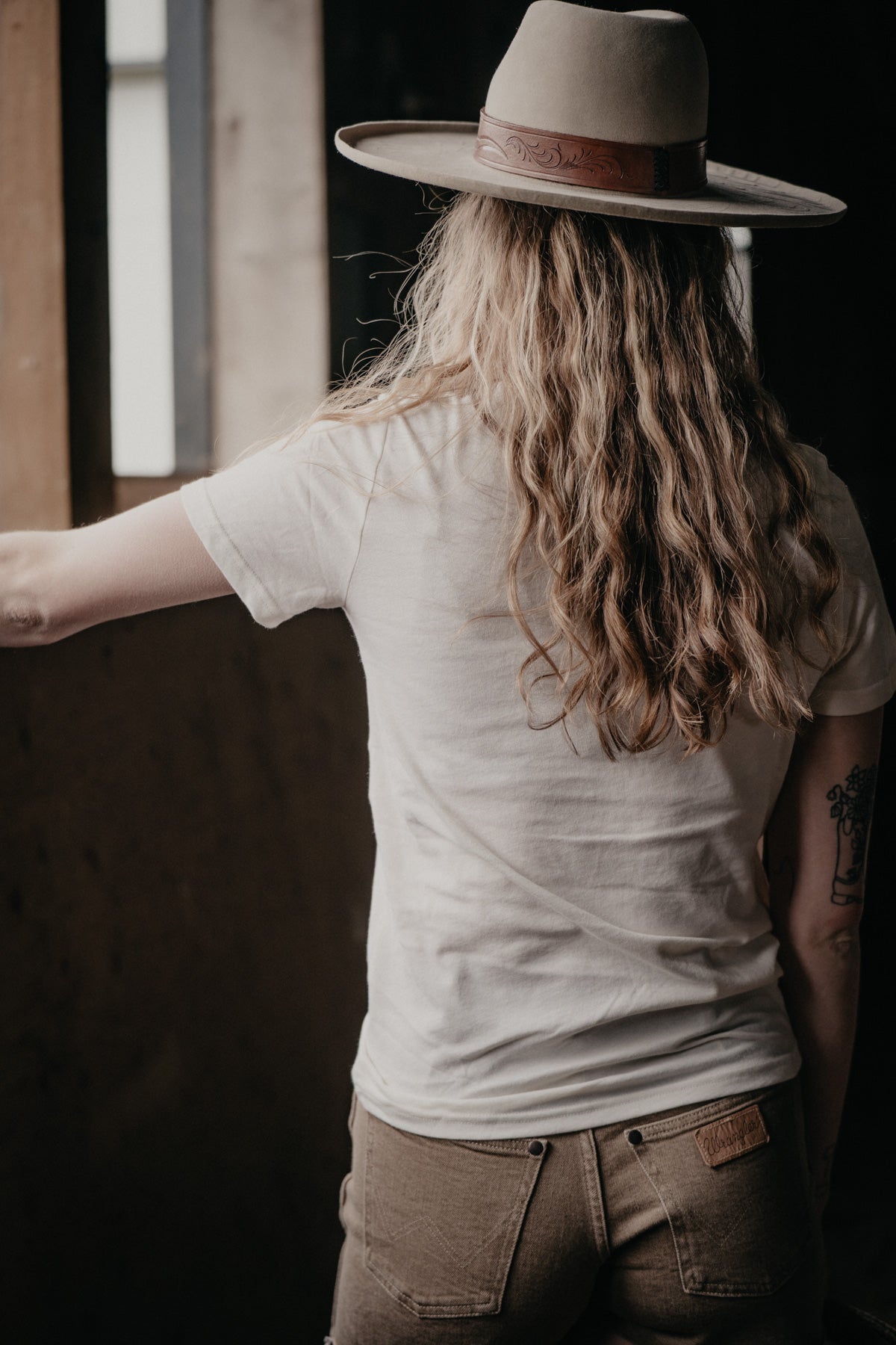 'Claye' Wrangler Cowgirl Tee (XS-XXL)