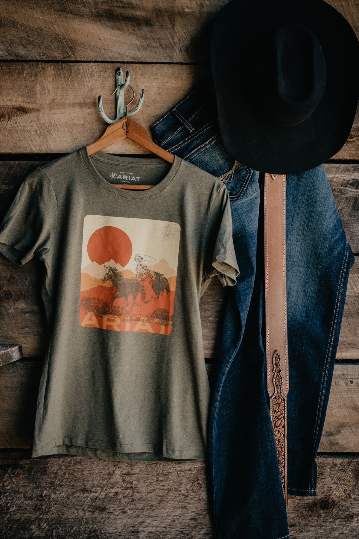 'Mustang Fever' Women's Graphic T by Ariat (XS - XXL)