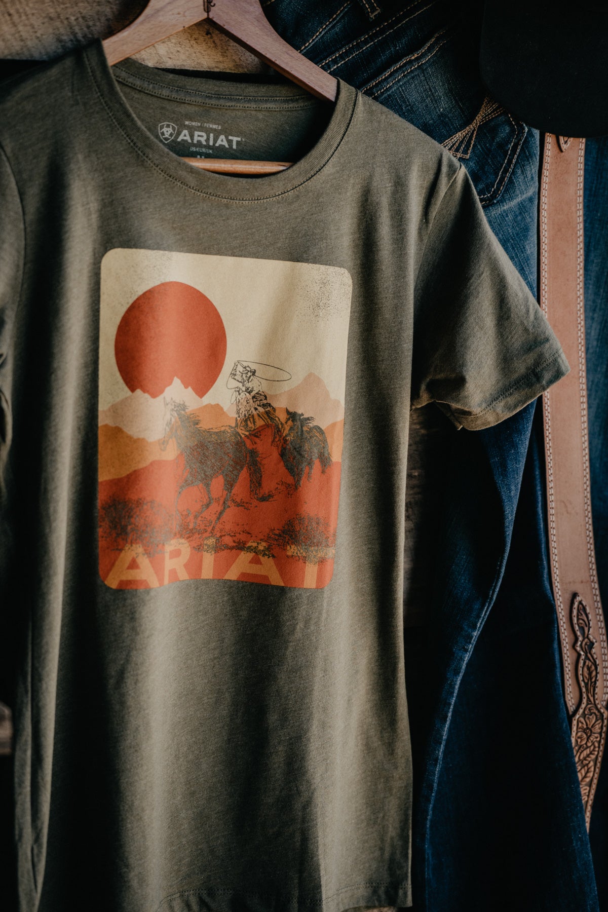 'Mustang Fever' Women's Graphic T by Ariat (XS - XXL)