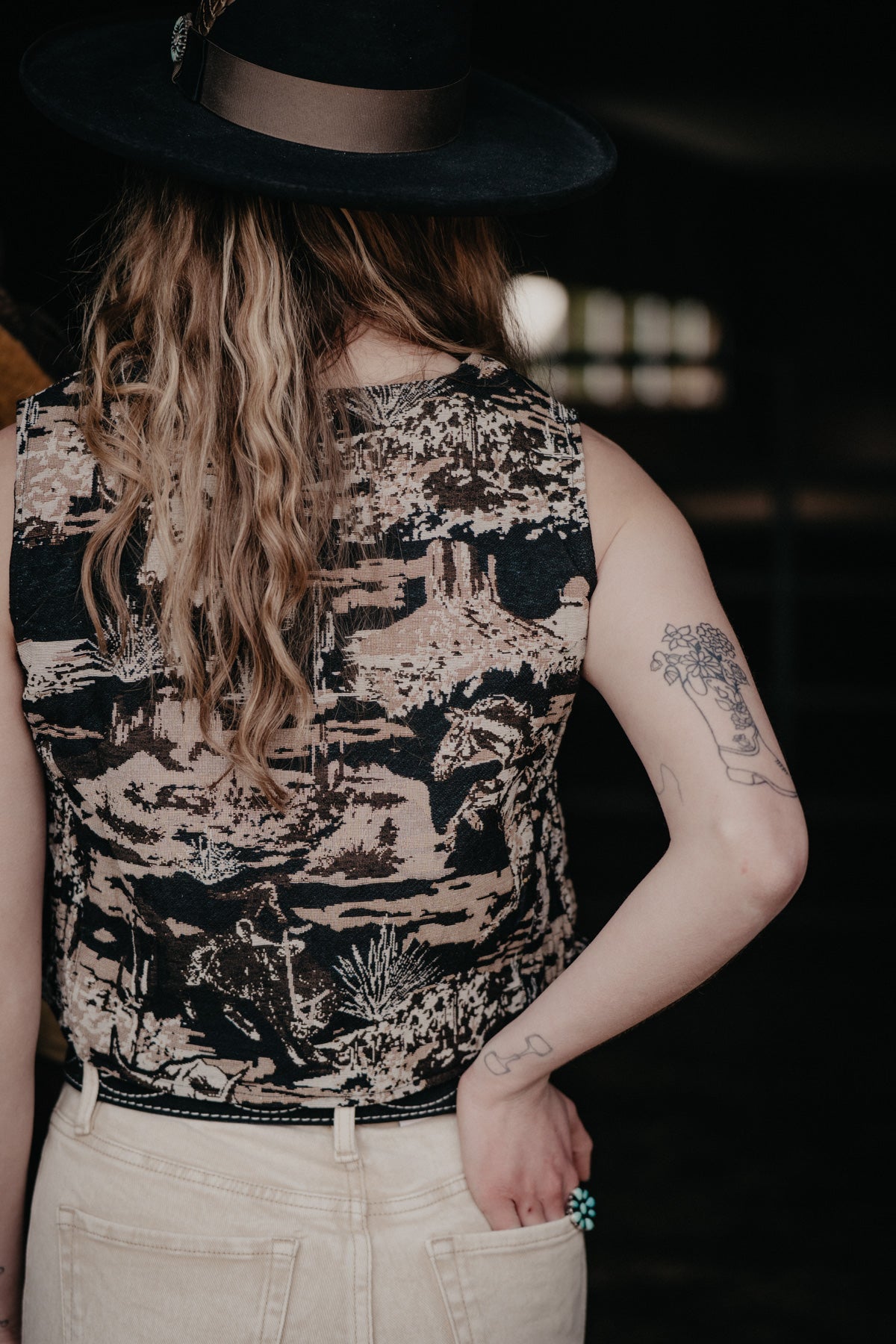 "Burnin' Daylight" Vest (S/M, L/XL)