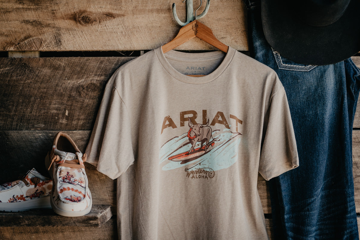 Men's Ariat X Aloha Short Sleeve T shirt
