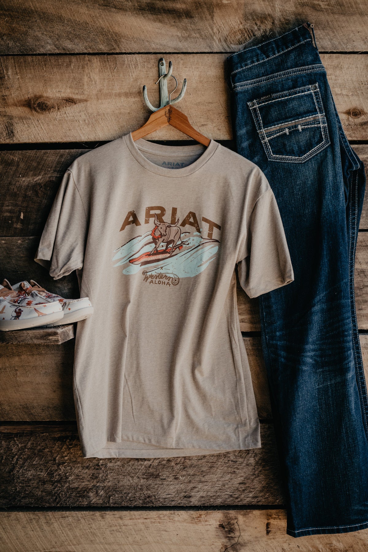 Men's Ariat X Aloha Short Sleeve T shirt