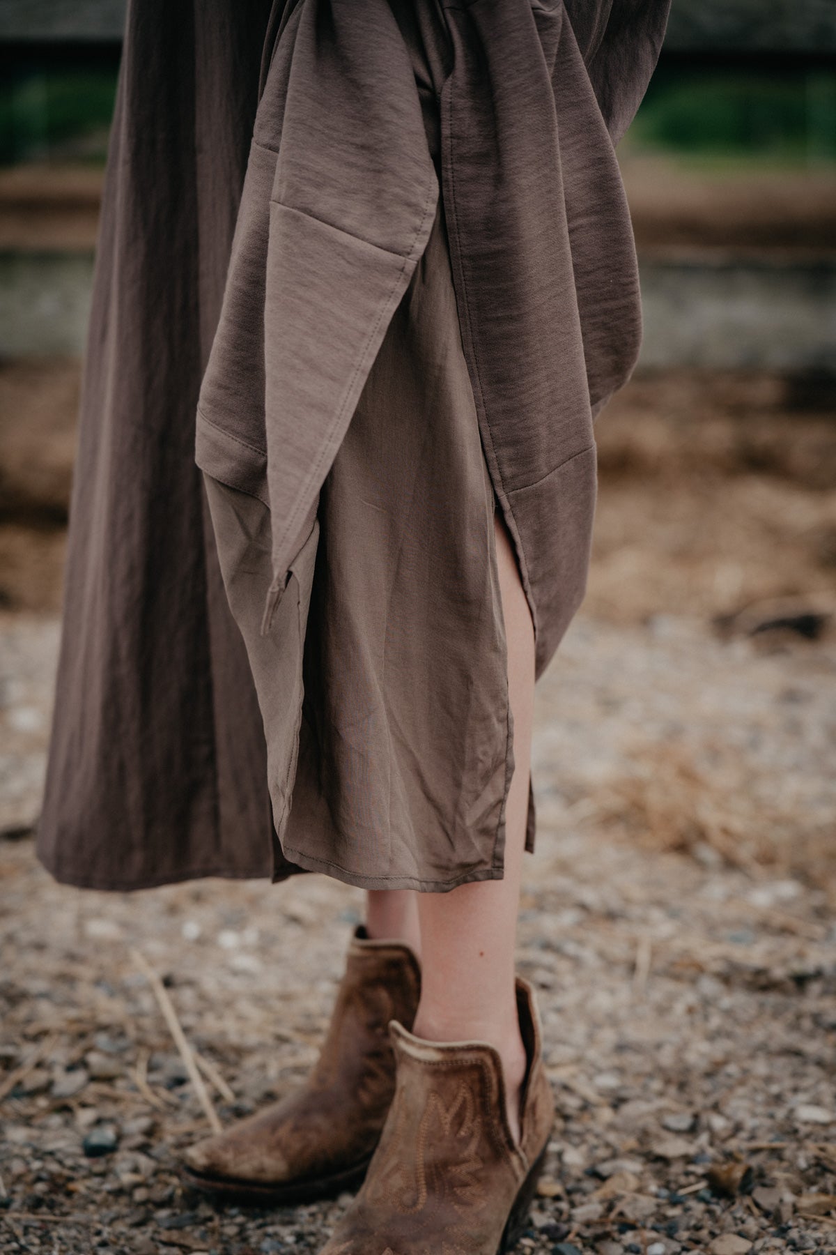 'Angel Eyes' Midi Tiki Dress (S & L Only)