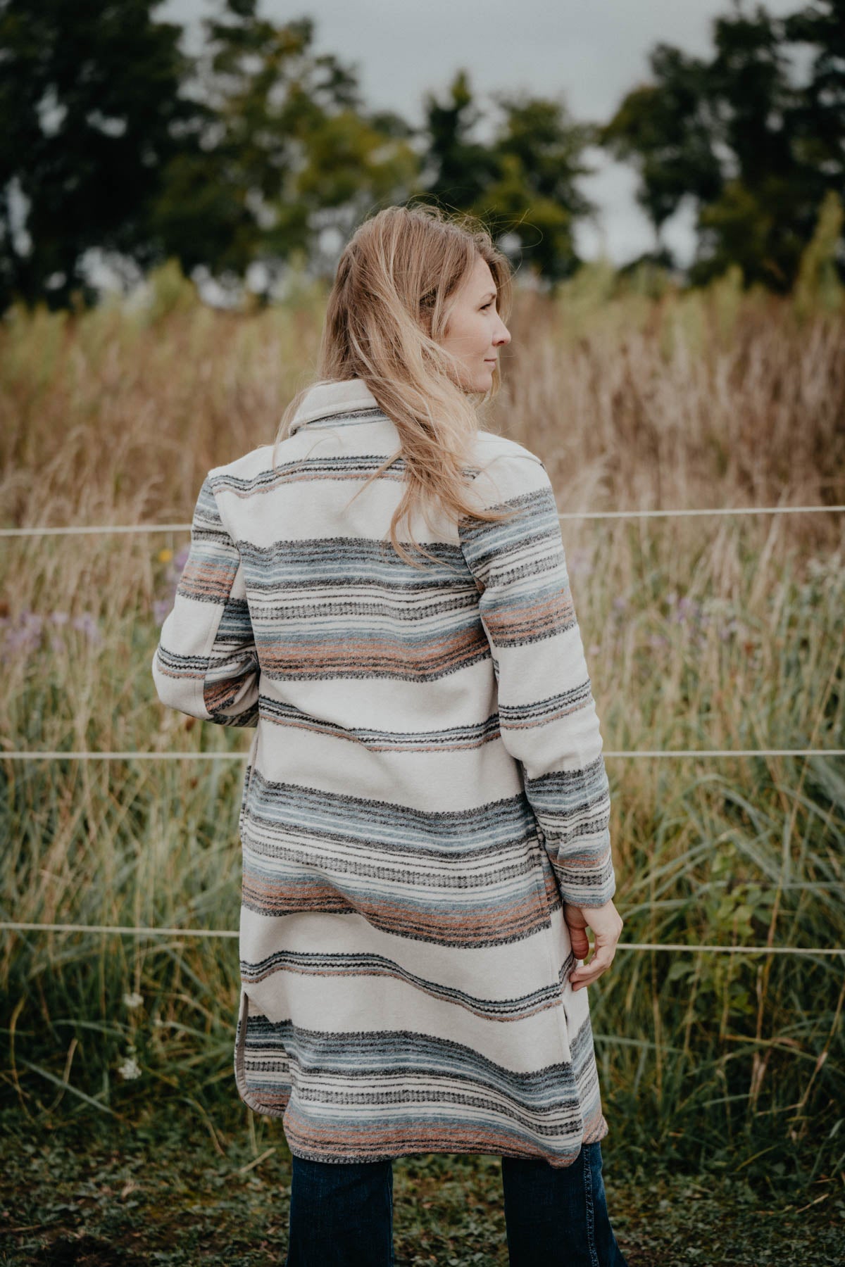‘Barlow’ Women's Striped Western Shacket (XS - XXL)