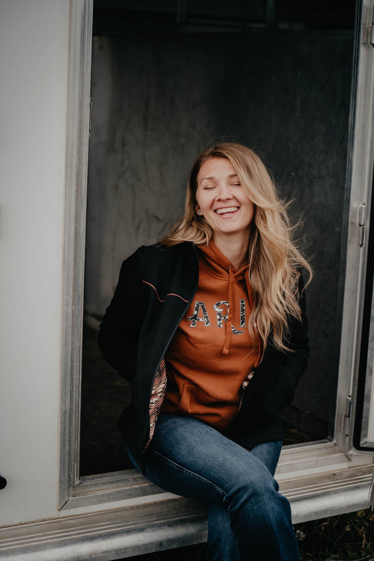 'Creosote' Women's Black Soft Shell Jacket by CINCH (XS - XXL)