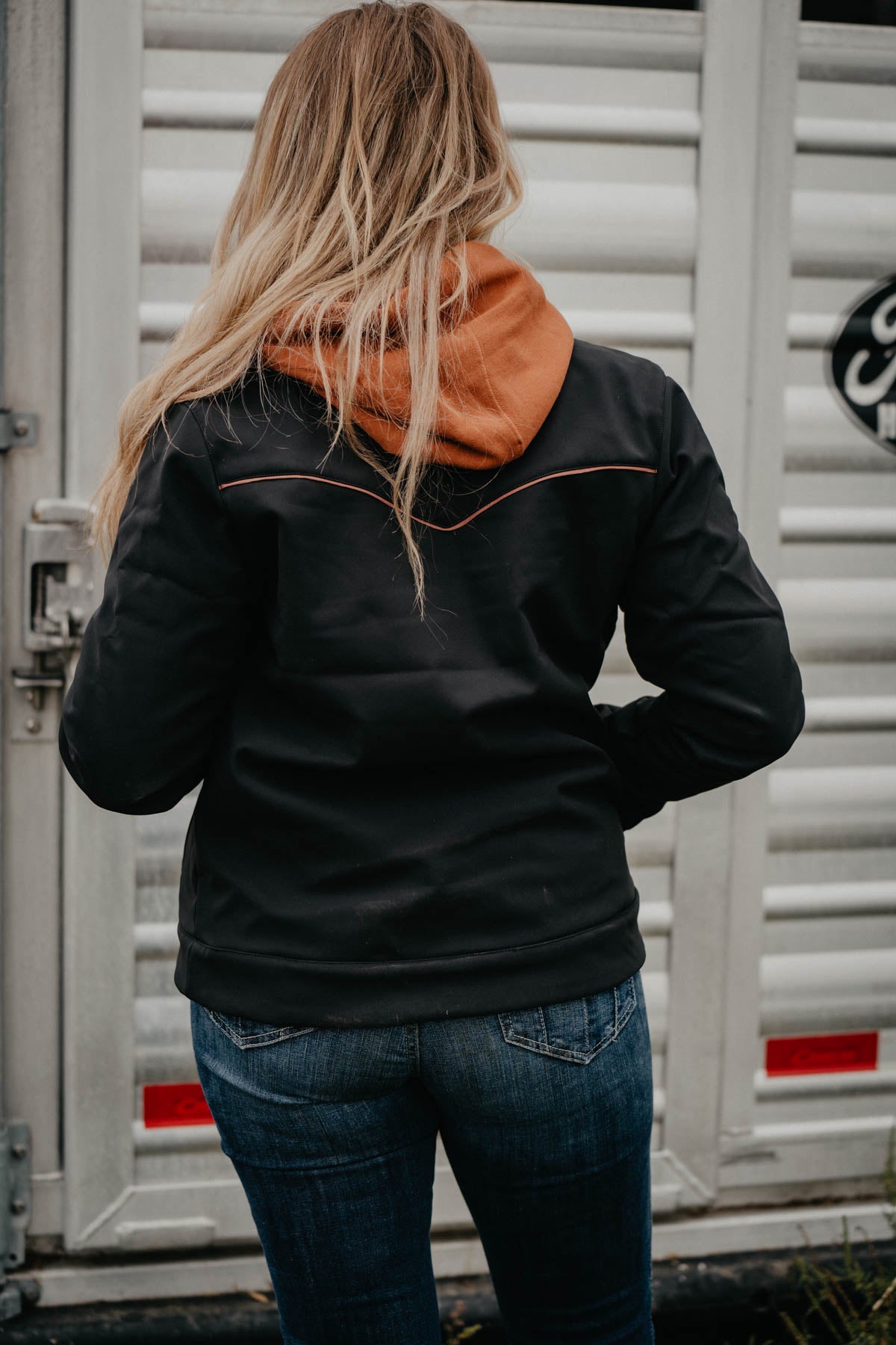 'Creosote' Women's Black Soft Shell Jacket by CINCH (XS - XXL)