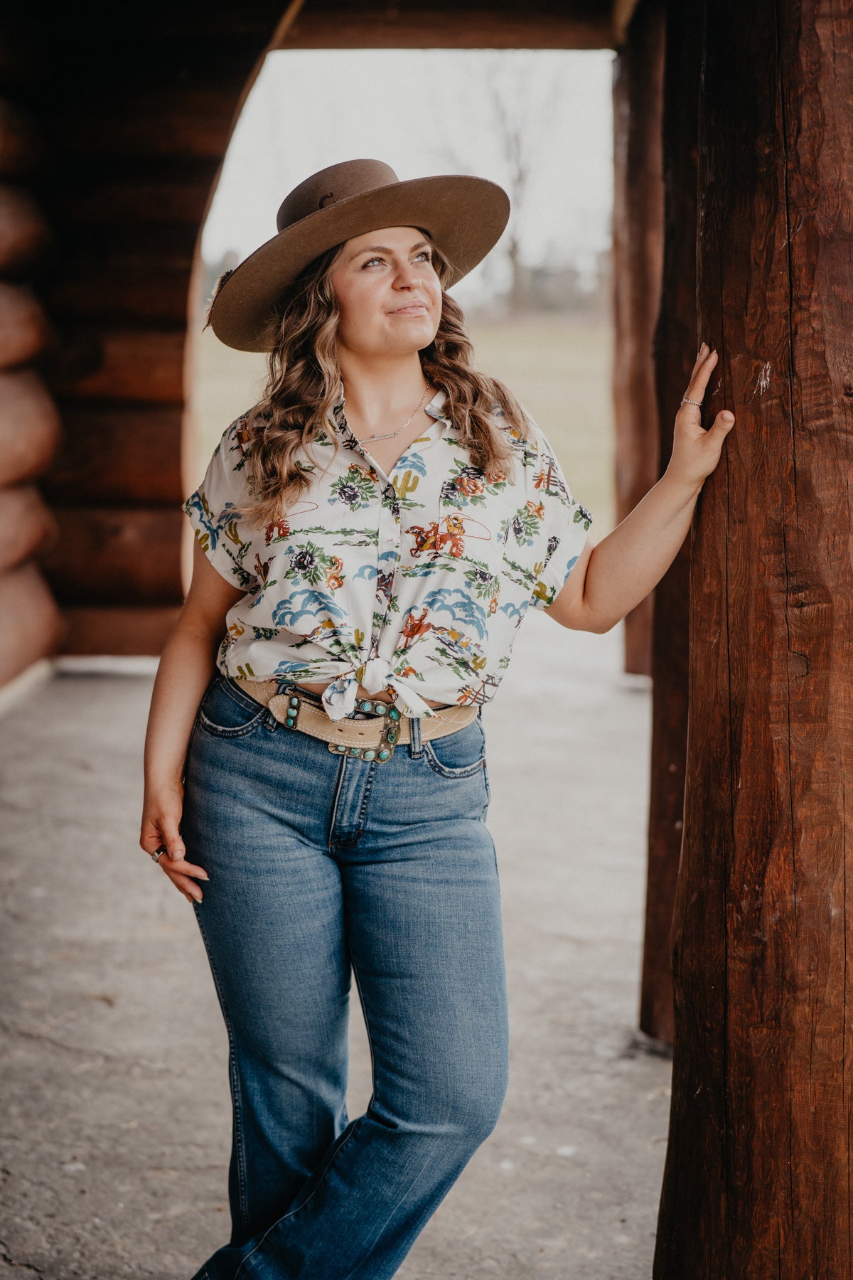 'Noreen' Rodeo Girlfriend Fit Top (XS-XXL)