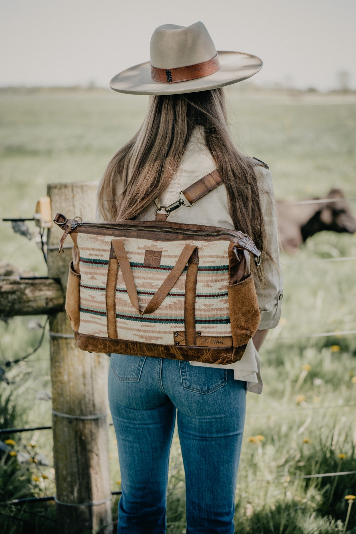 'Palomino' Serape Backpack / Diaper Bag by STS Ranchwear