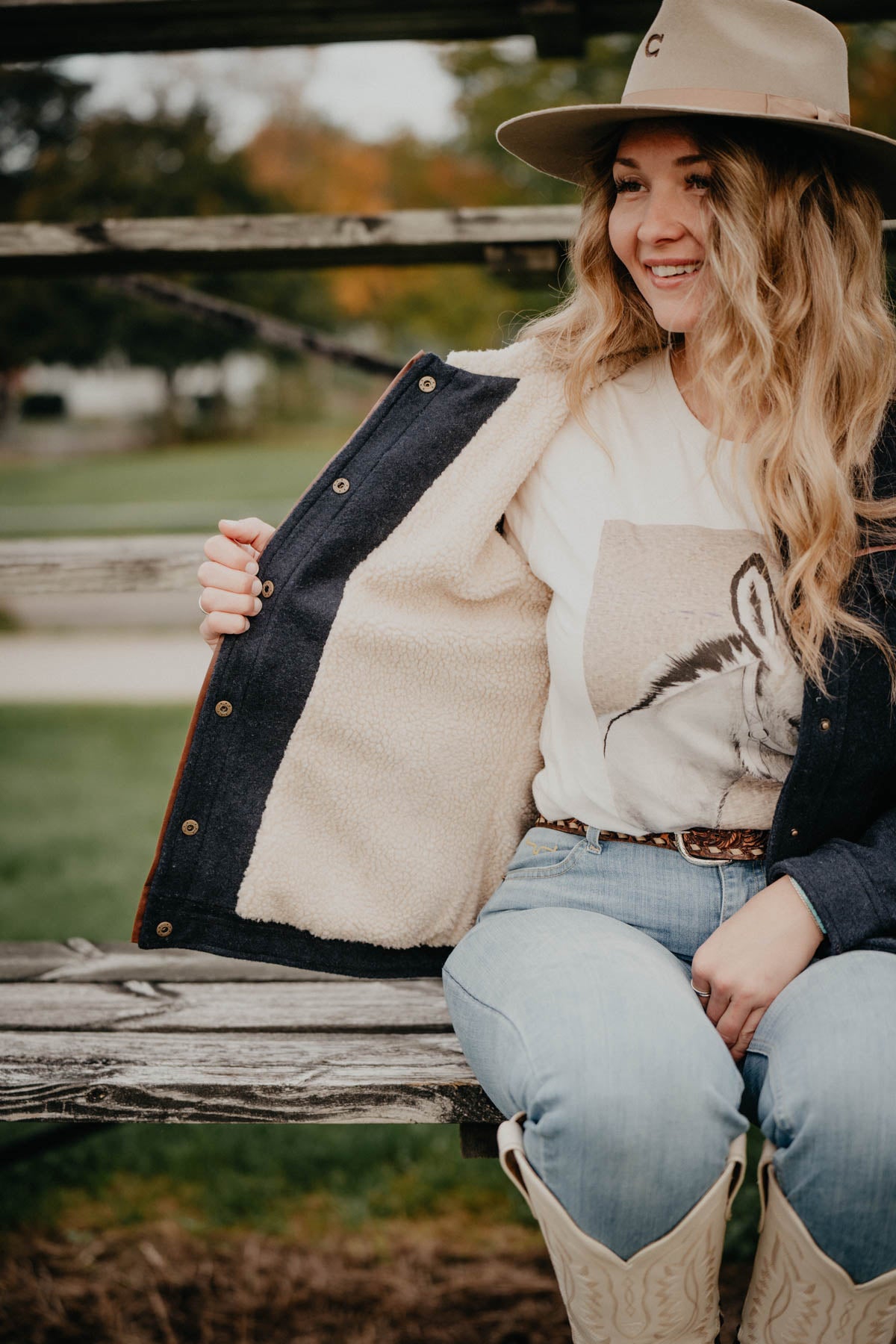 Women's CINCH 'Wooly' Trucker Jacket (XS - XXL)