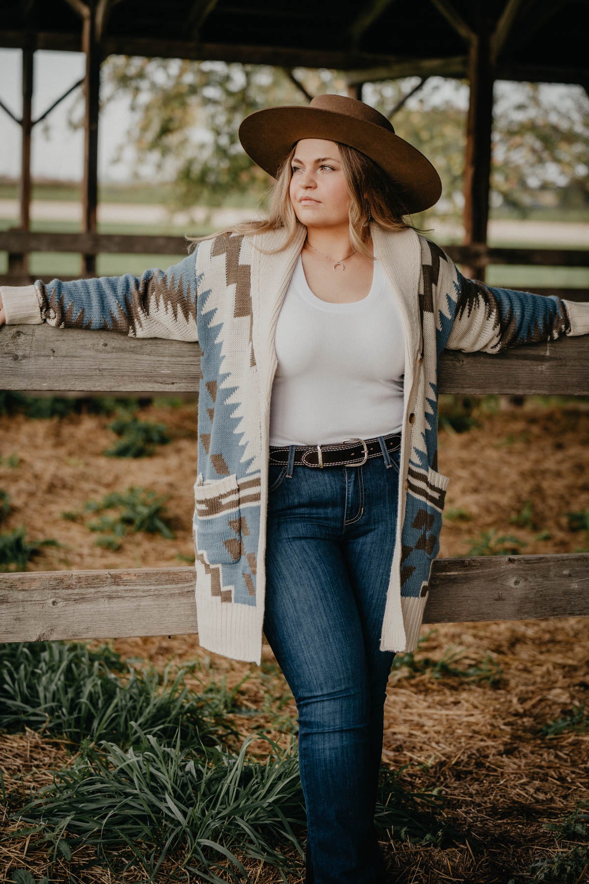 'Willow' Ariat X Chimayo Heavy Knit Cardigan (XS - XL)
