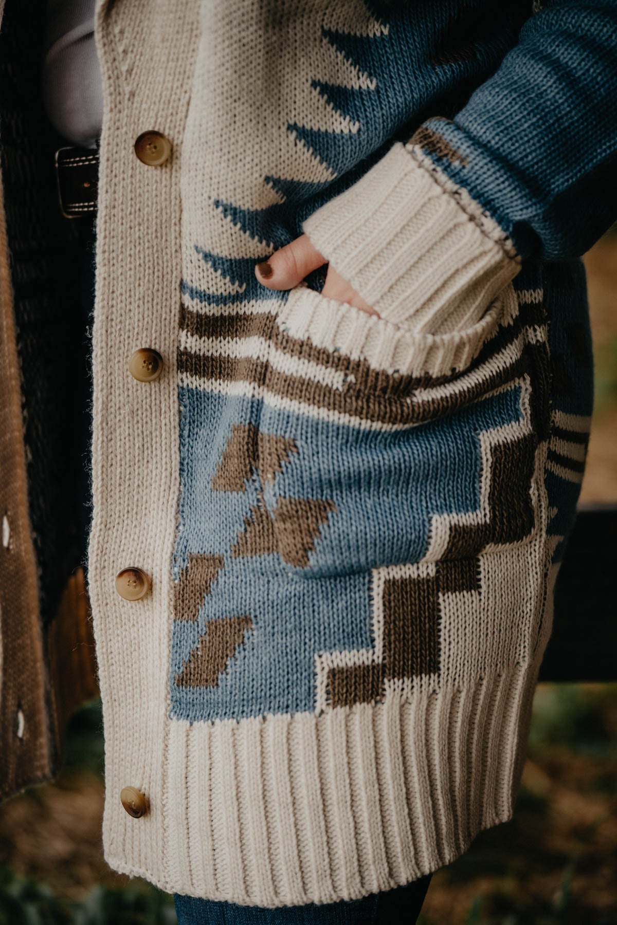 'Willow' Ariat X Chimayo Heavy Knit Cardigan (XS - XL)