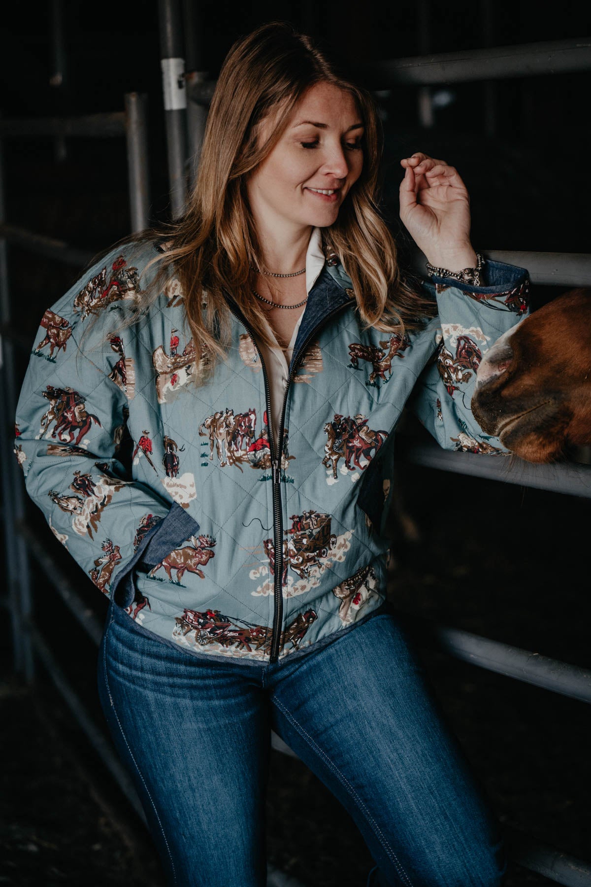 'Settler' Quilted Jacket by Tasha Polizzi (S & M ONLY)