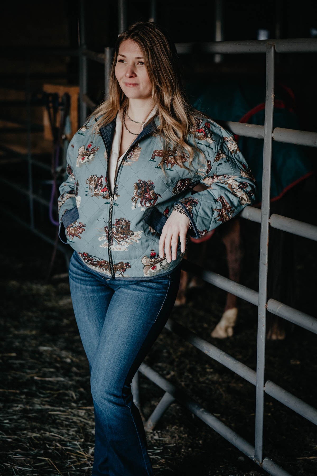 'Settler' Quilted Jacket by Tasha Polizzi (S & M ONLY)