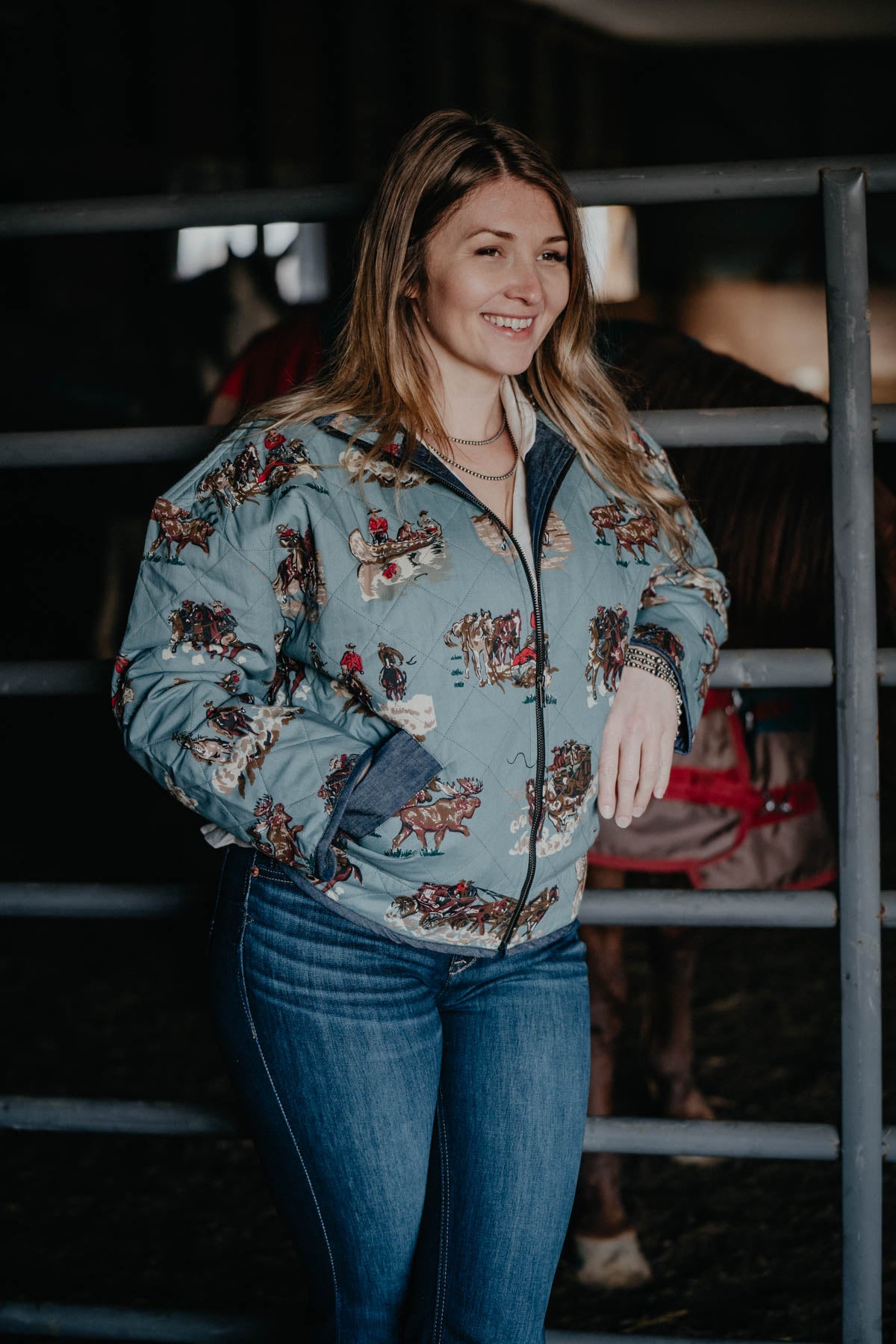 'Settler' Quilted Jacket by Tasha Polizzi (S & M ONLY)