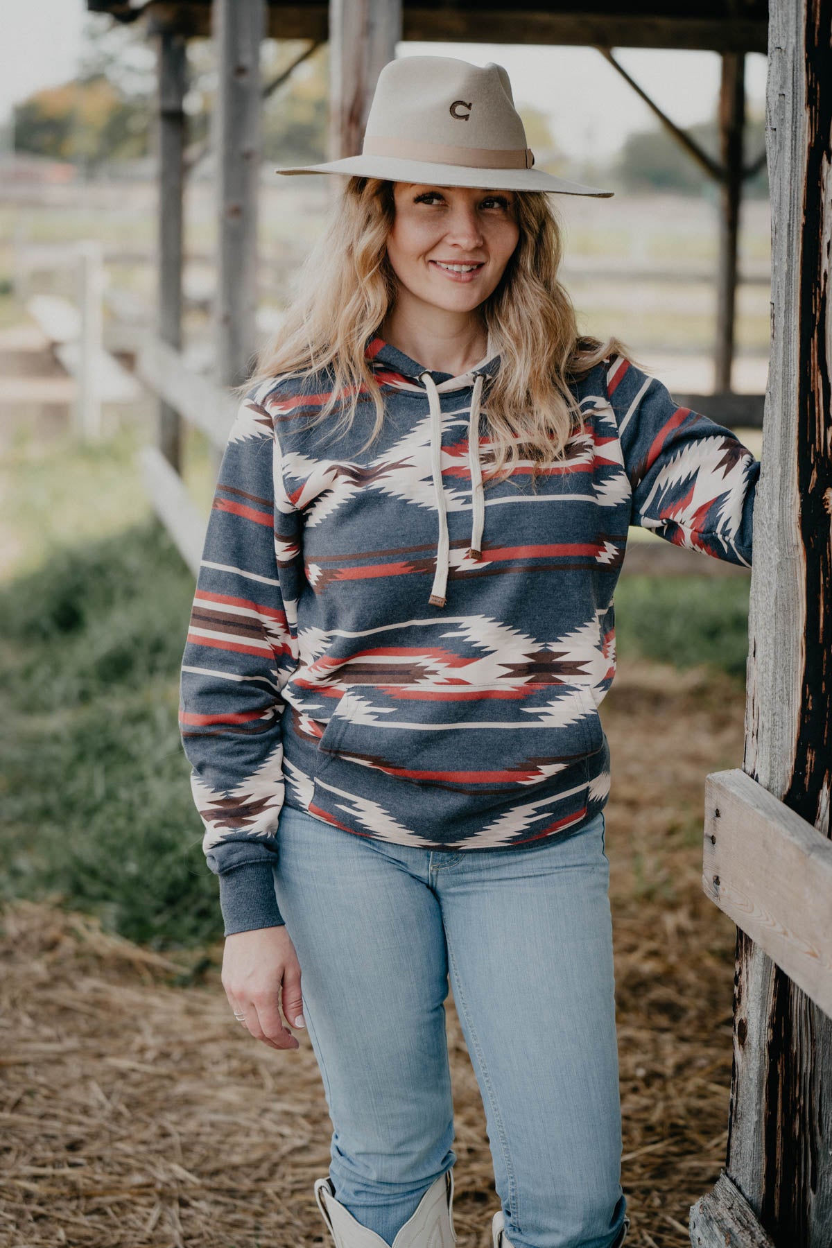 'Rio Grande' Women's Ariat Chimayo Hoodie (S - XXL)