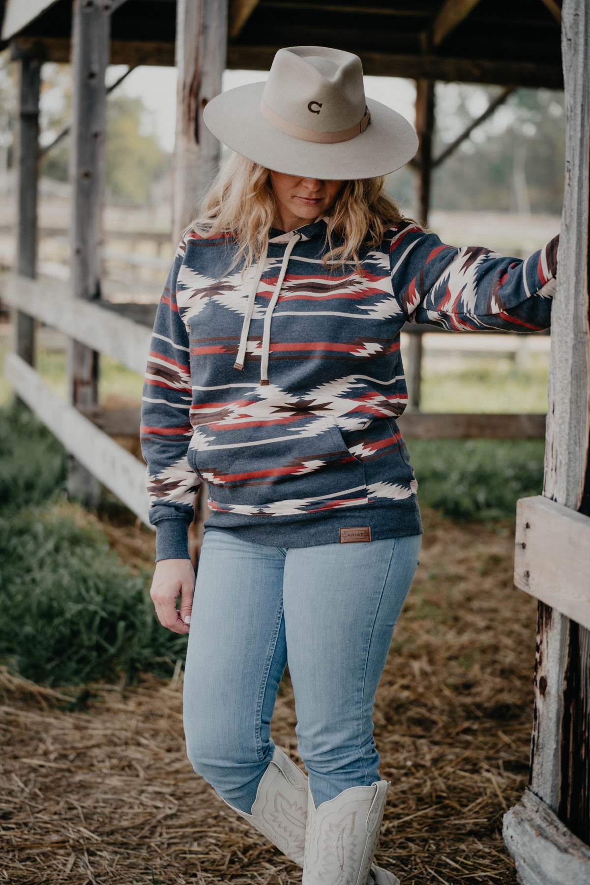 'Rio Grande' Women's Ariat Chimayo Hoodie (S - XXL)