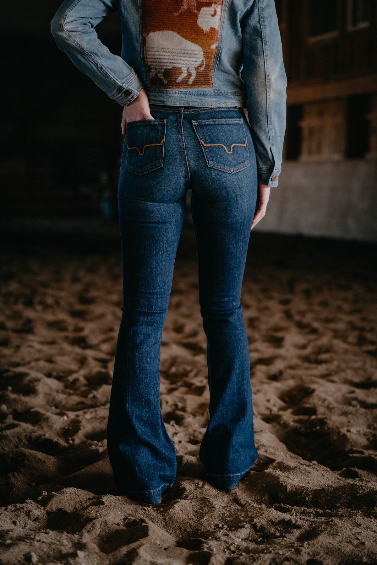 Women's High Waist Super Flare Jeans – Skip's Western Outfitters