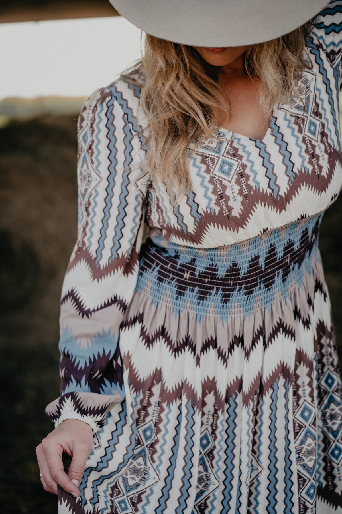 'Two Columns' Ariat X Chimayo Dress (XS - XL)