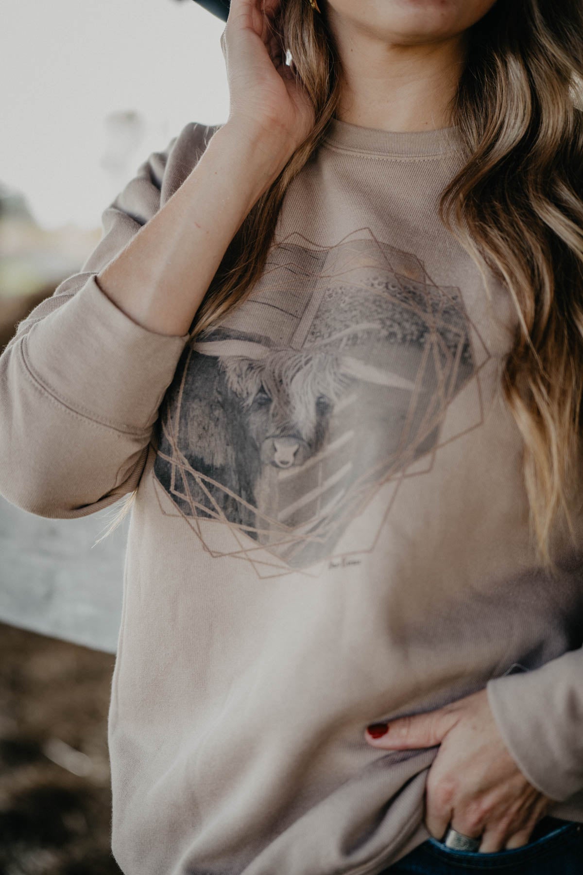'Gold Banger' Highland Pullover Sweatshirt (S - XXL)