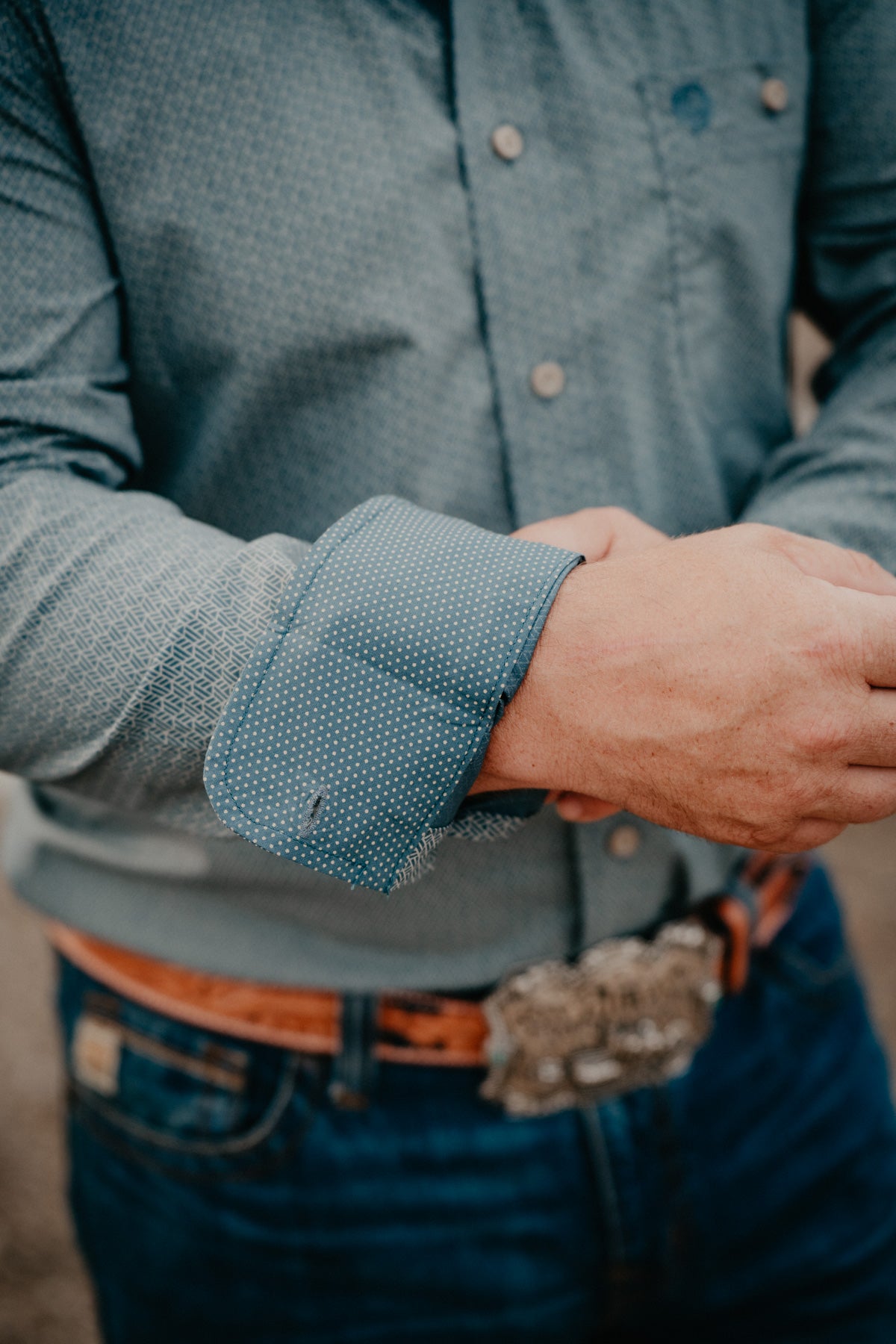 'Harvey' Wrangler George Strait Button Down (S-XXL)