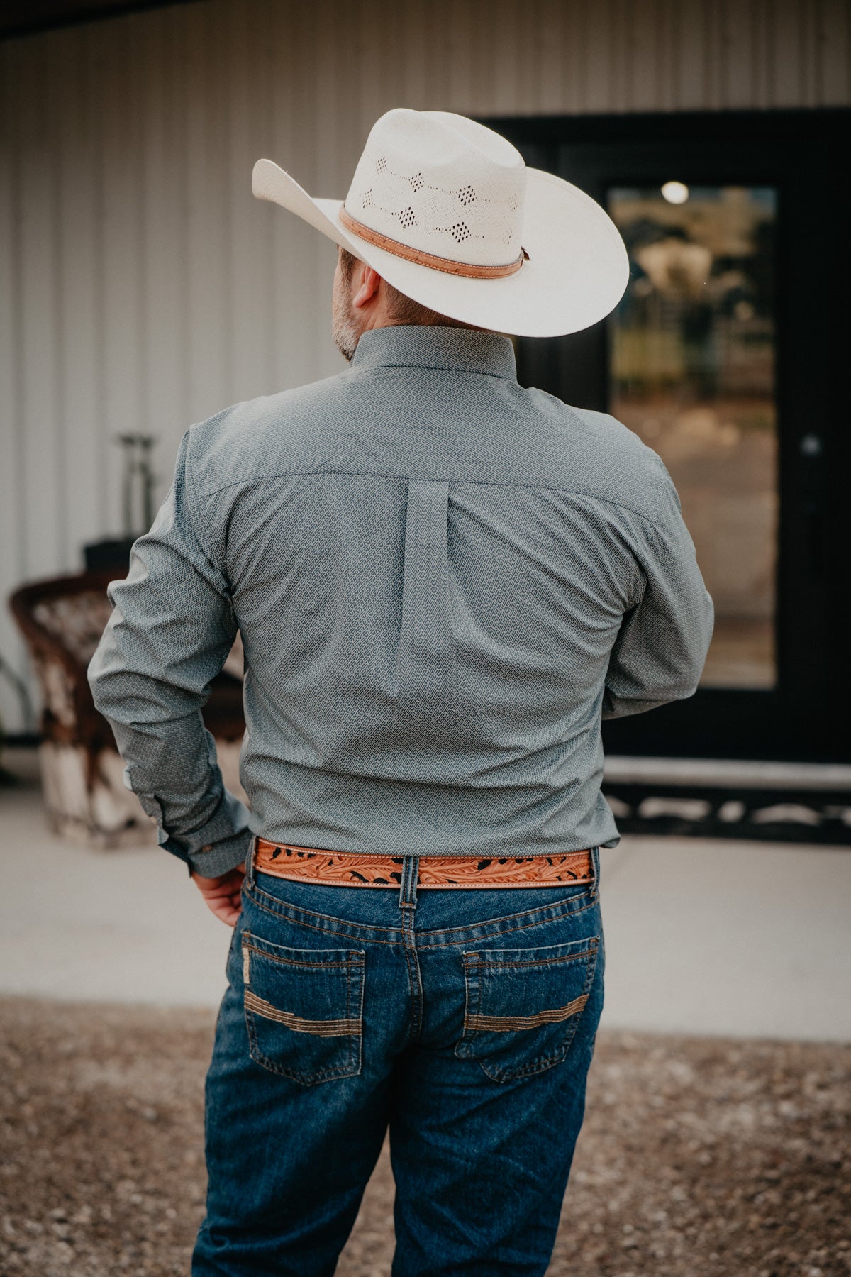 'Harvey' Wrangler George Strait Button Down (S-XXL)