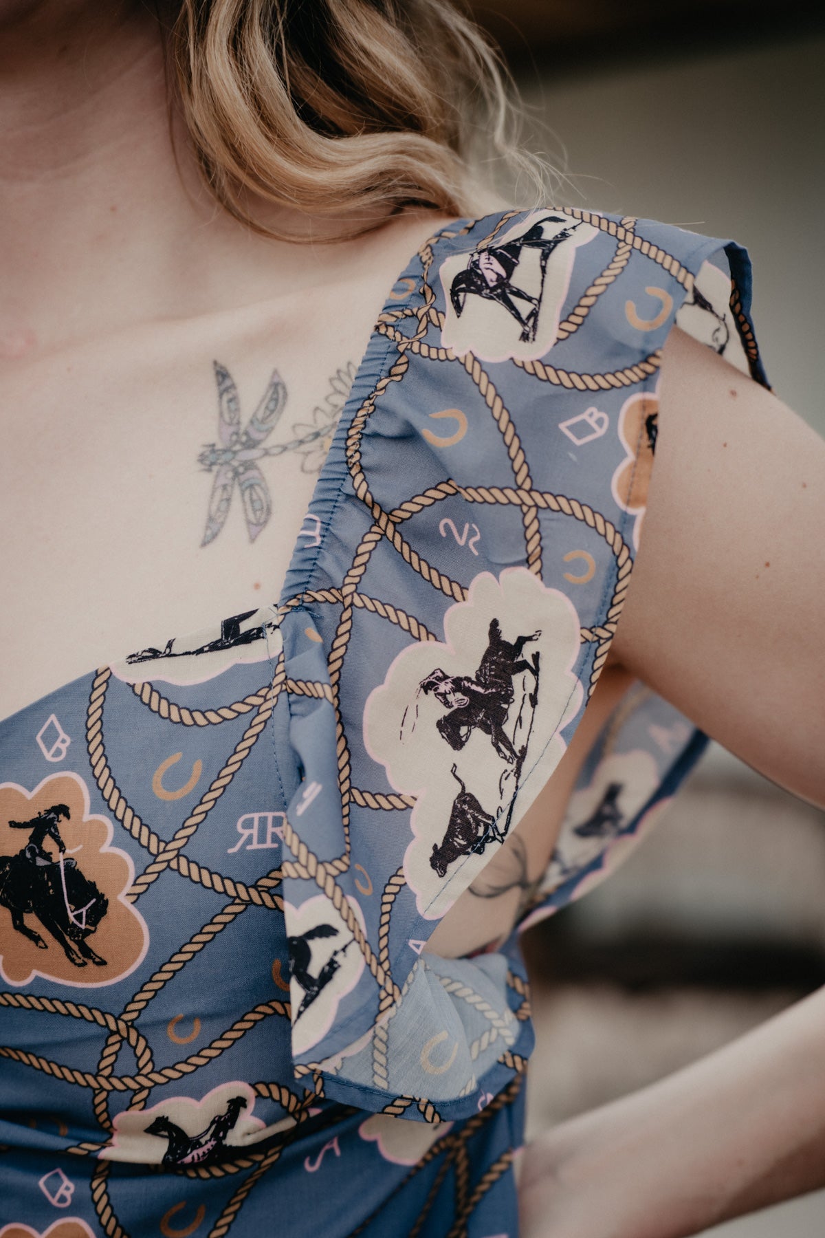 'Lasso Lady' Blouse (XS-2X)