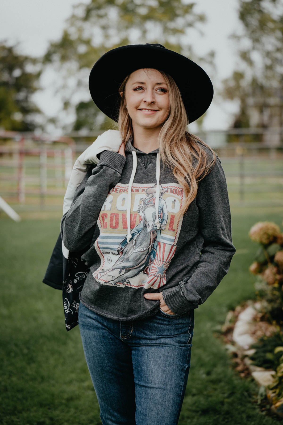 'Hassie' Barrel Racer Graphic Hoodie (S - XL)